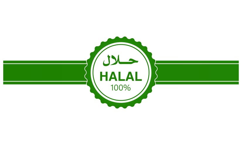 halal label